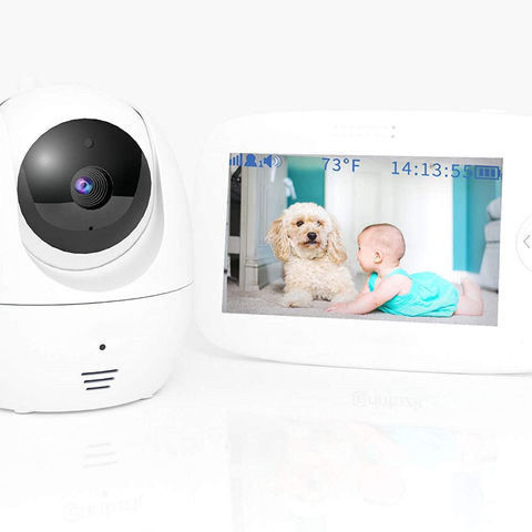 Baby Monitor with Remote Camera Pan-Tilt-Zoom, 2.8'' Color LCD Screen, Infrared Night Vision for sale at factory direct price