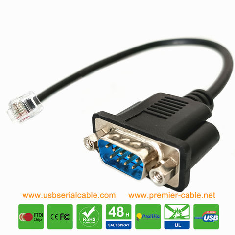 8-pin Rj45 To Db9 Serial Cable, 8-pin Rj45 Cable Rj45 Serial Cable 