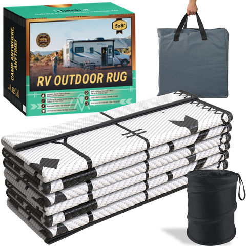 Buy Wholesale China Rv Outdoor Patio Rugs 5x8 | Classic Style ...