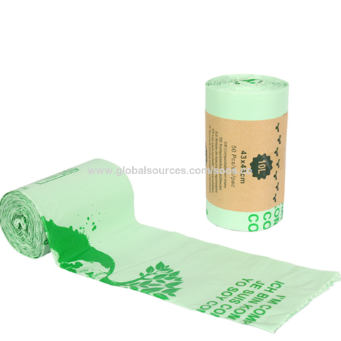 Buy Wholesale China Compostable Plastic Garbage Bags, 10l Waste