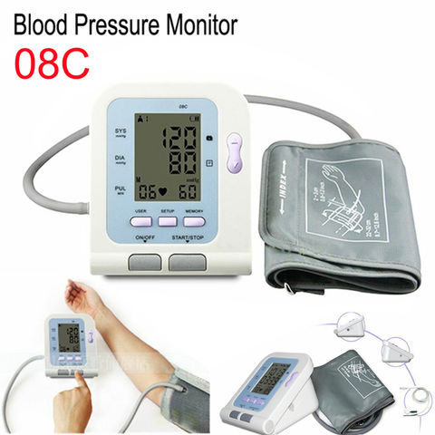 Health Medical Equipment Bp Cuff Automatic Blood Pressure Monitor Machine  Home Use - China Blood Pressure Monitor Machine, Sphygmomanometer