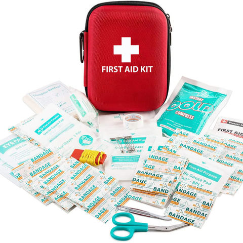 Waterproof Portable Essential Injuries EVA First Aid Bag Medical ...