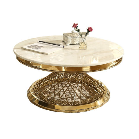 Glass Coffee Tables Metal Center Table, Gold And Glass End Table Set