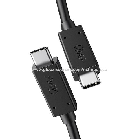 Buy Wholesale China Usb4 Cable For Thunderbolt 4, Usb-c 40gbps Cable With  100w Charging And 8k@60hz & Usb 4 Cable at USD 3.5