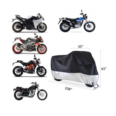Housse de moto portable résistante aux déchirures et aux UV for sale at factory direct price
