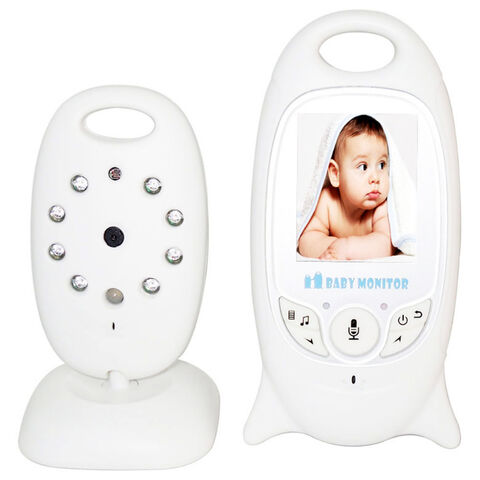 Moniteur pour bébés Vidéo sans fil Nounou Caméra pour bébés Interphone  Vision nocturne Surveillance de la température Cam Nounou Nounou Bébé  Téléphone