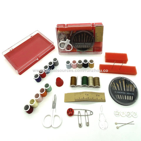 Buy Wholesale China Hp&h Travel Sewing Kit Includes Sewing Needle And  Thread Scissors Ruler. & Sewing Kit Scissors Sewing Needle at USD 0.99