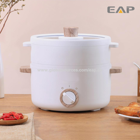 600W 1.2L Non-Stick Multi Slow Household Crock Pot Office Cute Cooking Pot  - China Electric Cooker and Mini Multi-Purpose Cooking Pot price