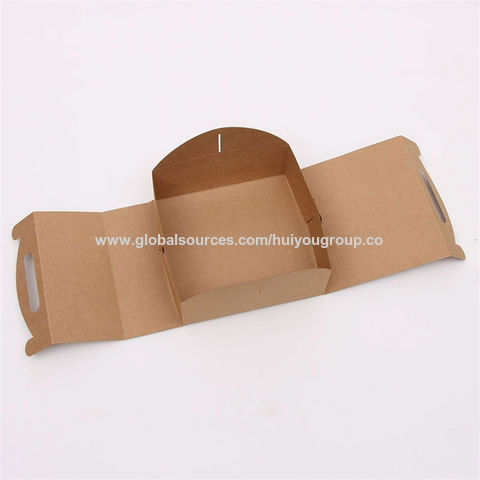 Buy Wholesale China Fast Food Kraft Hamburger Box Chicken Wing