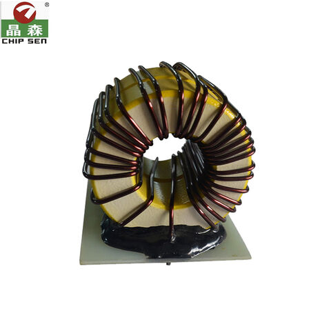 Inductance de puissance à courant élevé 60A 90A, bobine d'arrêt de mode commun, inductance toroïdale, inductance de puissance à noyau toroïdal