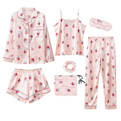 Sleepwear satin one piece sleepwear satin nightwear night suits pyjama ...