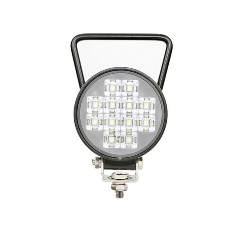 12W LED Flutlichtstrahler für LKW, LED Rückfahrscheinwerfer, runde LED Arbeitsleuchten mit schwenkbarer Halterung, Emark R10