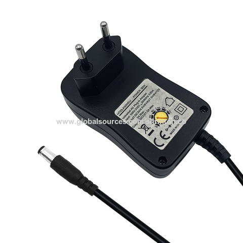 High Efficiency Erp 6 3-12v Universal 600ma /1a /1.5a /2a Power Adapter ...