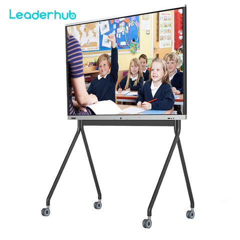 Leaderhub Interactive Flat Panel 65 Inch Smart Whiteboard For School ...