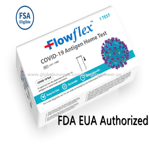 Antigen Rapid test kit FDA EUA Authorized OTC at-Home Self Test kit USA ...
