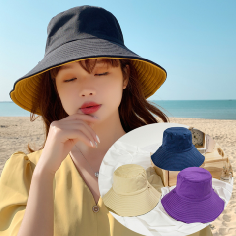 Foldable Hat Large Brim Sun Hat 