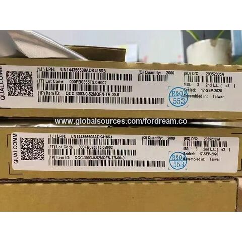 Buy Wholesale China Qcc-3003-0-52mqfn-tr Qcc-3003-0-52mqfn-tr-00-0 ...