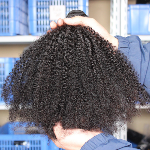afro kinky human hair