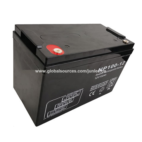 AGM Battery 12V 100ah Rechargeable UPS Battery - China Solar Battery, UPS  Battery