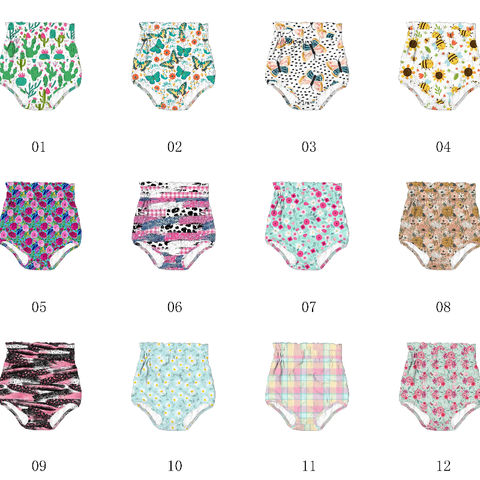 Custom High Waist Baby Girl Bloomers Wholesale Bummies For Kids Diaper Cover  Newborn Briefs Shorts - Buy China Wholesale Baby Biker Shorts $0.58