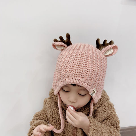 Crochet Atlanta Braves Newborn Hat Knit Baby Hats Wool 