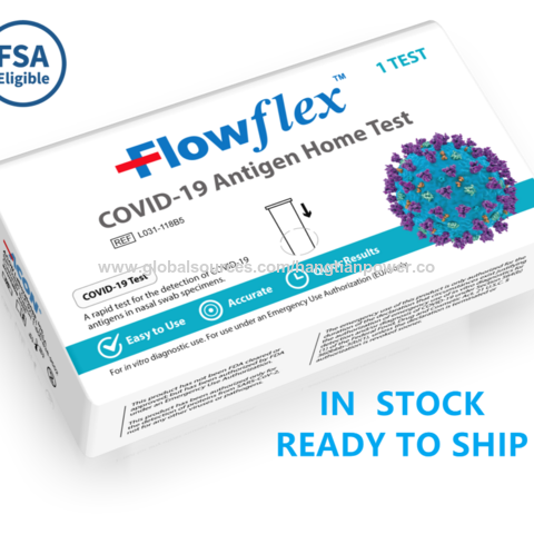 Antigen Rapid test kit FDA EUA Authorized OTC at-Home Self Test kit USA ...