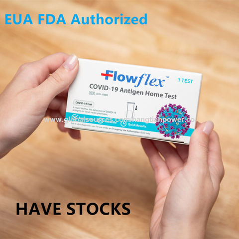 Antigen Rapid test kit FDA EUA Authorized OTC at-Home Self Test kit USA ...