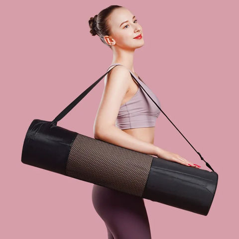 Buy Wholesale China Yoga Mat Bag Yoga Mat Tote Carrier Bag Printed Canvas Bag  Yoga Mat Carrying Pack Yoga Mat Handbag & Yoga Mat Bag at USD 1