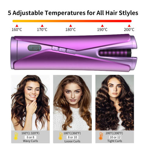 Buy Wholesale China Usb Rechargeable Wireless Automatic Hair Curler,  Portable Auto Magic Hair Curler Cordless Wireles & Cordless Hair Curler at  USD  | Global Sources