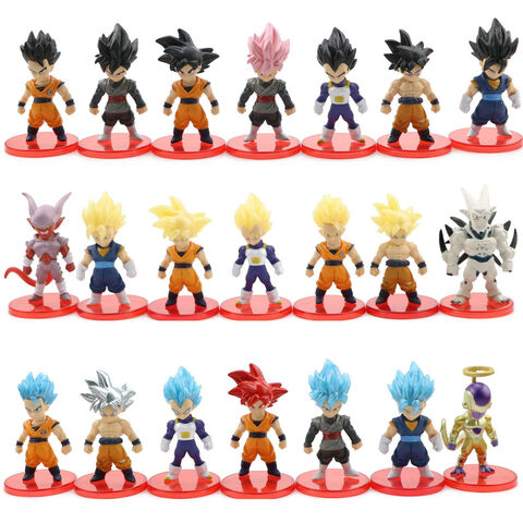 Dragon Ball Figure Set 21 Styles Anime Goku PVC Action Figure Toys Cake ...