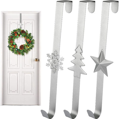 15inch New Long Wreath Metal Hook For Front Door Over The Door Hanger Heavy Duty