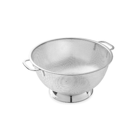 Factory wholesale Stainless steel draining basket high-foot binaural ...