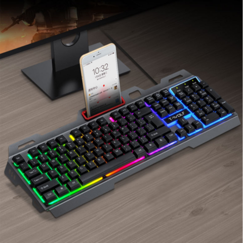 Buy Wholesale China 104 Rgb Backlit Keys Wired Gaming Keyboard Full Size For Gamer Laptop & Gaming Keyboard at USD 5.5 | Global Sources