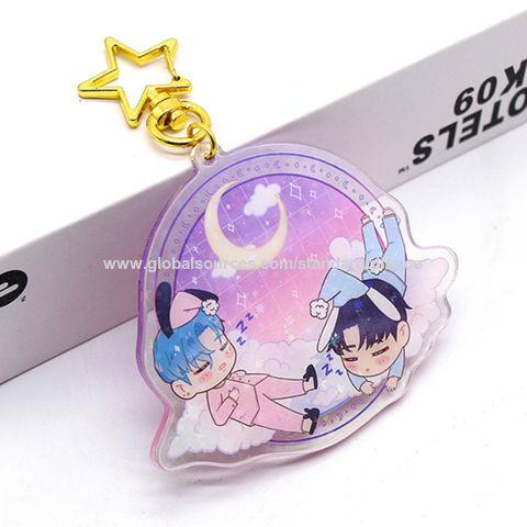 Buy Wholesale China Custom Charm Round Resin Epoxy Make Your Own Anime  Glitter Hologram Keychain Custom Acrylic Charm & Acrylic Keychain Key Chain  at USD  | Global Sources
