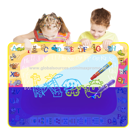 Buy Wholesale China Water Doodle Mat Luminous Water Drawing Mat With Pens  Glowing In The Dark Montessori Toys Gifts For & Write And Draw Water Mat at  USD 2