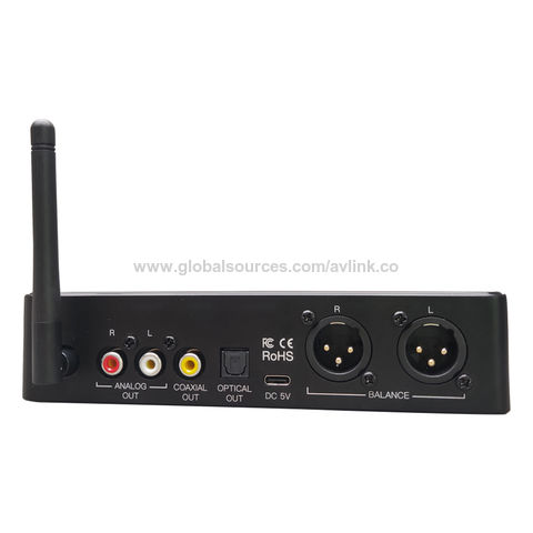 Compre Receptor de Audio Inalámbrico Digital a Audio Analógico Converter Bluetooth  Transmisor Optical RCA 3.5 mm Adaptador en China