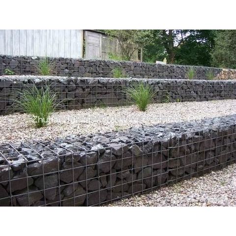 Welded Mesh Gabions Barrier Heavy Galvanized Gabion Barrier For 