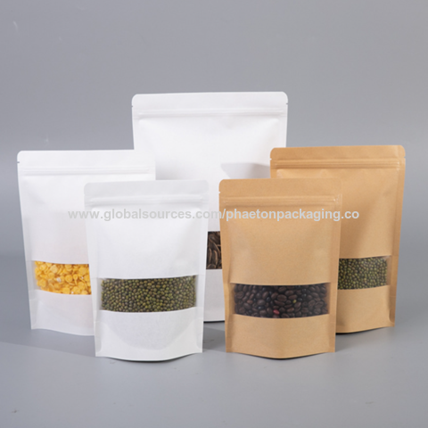 Buy Wholesale China Food Grade Paper Bags Takeaway Packaging Bag
