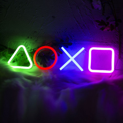 Game LED Neon Light Sign for Game Room, Decor for bedroom, Gaming Club ...