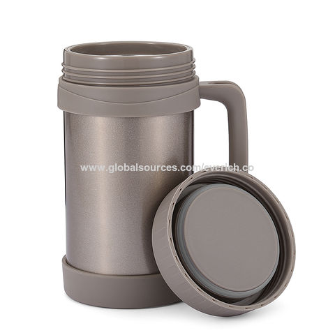 Buy Wholesale China Durable Contianer Food Flask Stainless Steel Vacuum Insulated  Thermal Food Jar With Bamboo Lids & Vacuum Flask at USD 3.96