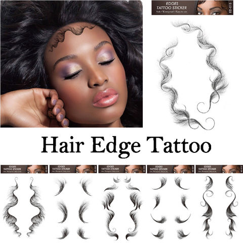 Buy Wholesale China Baby Hair Edge Tattoo Baby Tattoo Stickers  Semi-permanent European And American Bangs Hairline Stick & Tattoo at USD  0.39