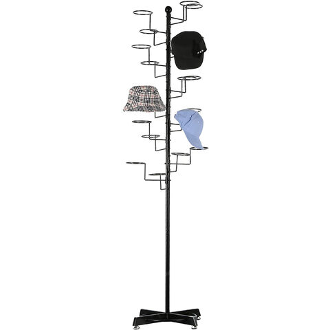 Metal hat stand hot sale