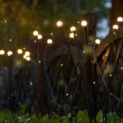 Solarbetriebene Tanzende Glühwürmchen Gartendekoration Leuchten
