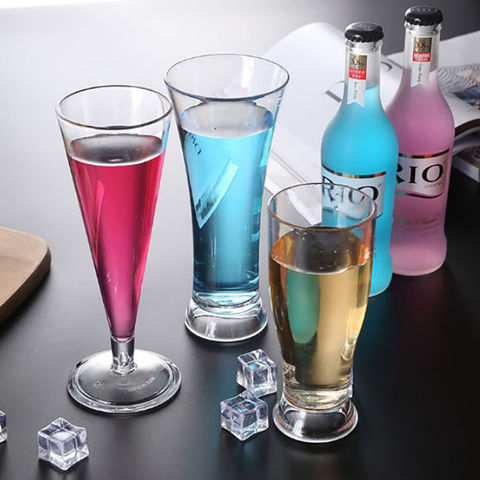 Buy Wholesale China Inverted Triangle Cocktail Glass Wholesale Home Party Bar  Cocktail Juice Clear Clear Glass Cocktail Glass & Champagne Glasses at USD  0.45