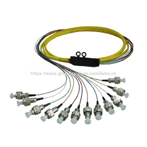 Latiguillo de fibra óptica multifibra con conector FC de 12 núcleos