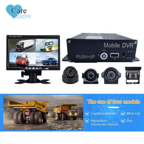 4CH 3G 4G GPS GPS cctv dvr system WIFI vehicle 1080P MDVR for car fleet ...
