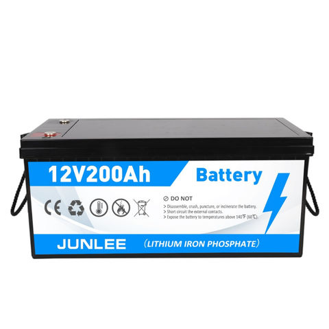 Batterie à décharge profonde LiFePO4 12V 100Ah pour alimentation de secours  et applications hors réseau 