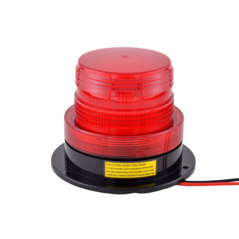 12-110V DC Red strobe light, Xenon tube, forklift lights strobe lights ...