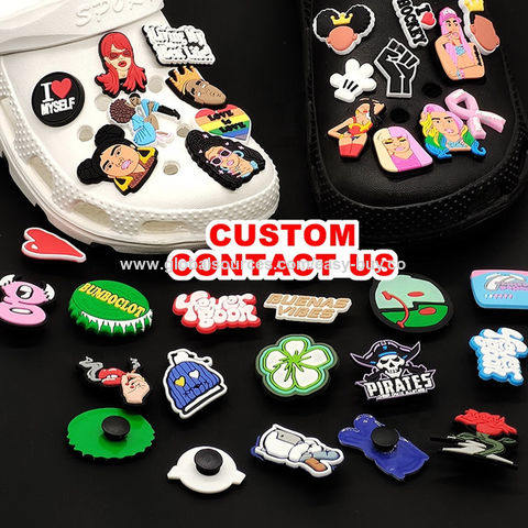 Custom PVC Letters Decorations Shoe Charms for Crocs Charms - China Croc  Charms and Shoe Charms price