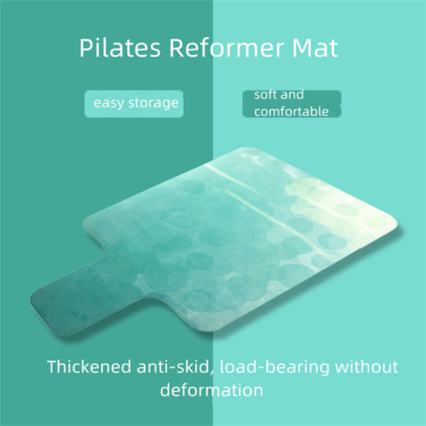 Yogamatten, Pilates Reformer Matte, einfache Lagerung, Naturkautschuk, rutschfest, Anpassung akzeptieren